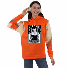 Unisex Anime Pattern Printed Loose Hoodie