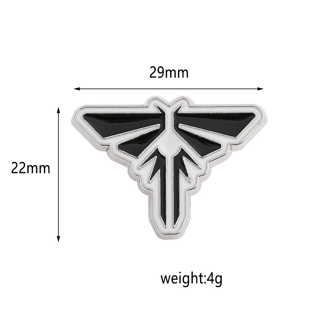 Game Metal Badge Brooch