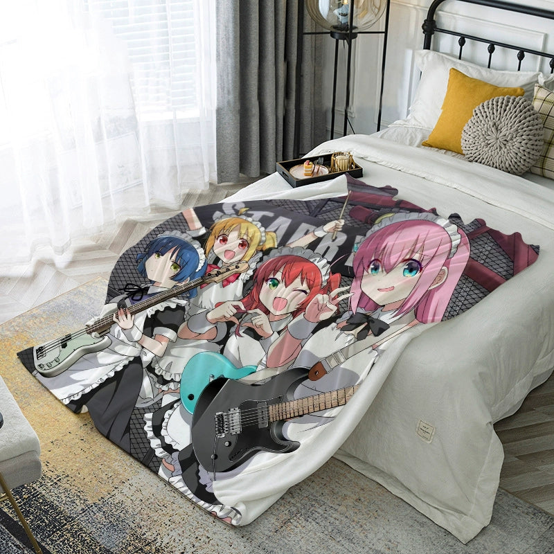 Cute Anime Flannel Blanket