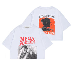 Rose Same Graphic Women's Short-sleeved T-shirt