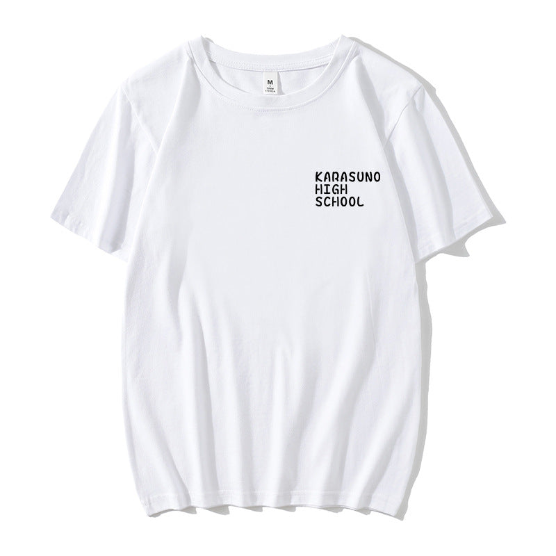 Casual Karasuno High School Hinata Short Sleeve T-Shirt