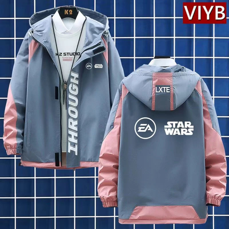 Mandalorian Thin Hooded Jacket Windbreaker