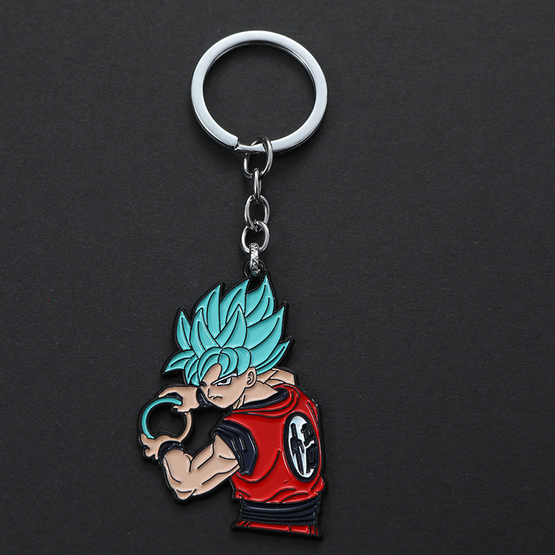 Trendy Kakashi Anime Keychain Pendant