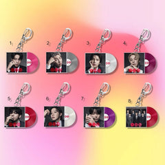 BTS Vinyl Pendant Keychain Pendant