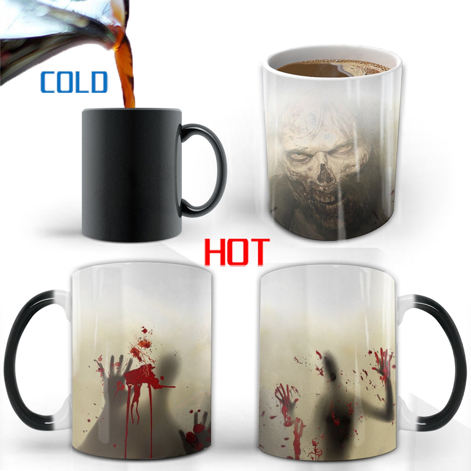Halloween Funny Color-changing Mug