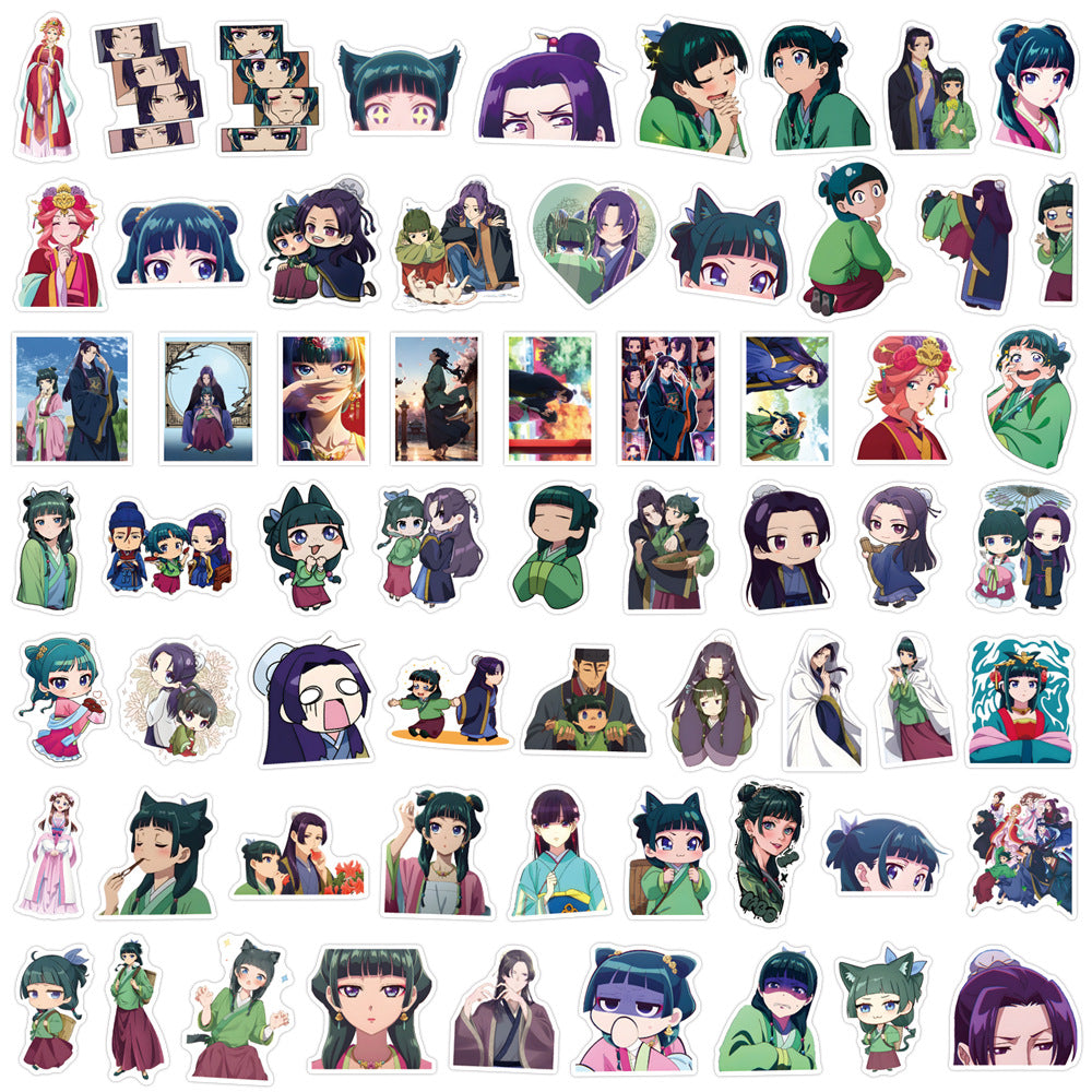60 Anime Graffiti Stickers