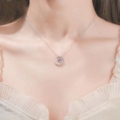 Luxury Star Moon Pendant Necklace