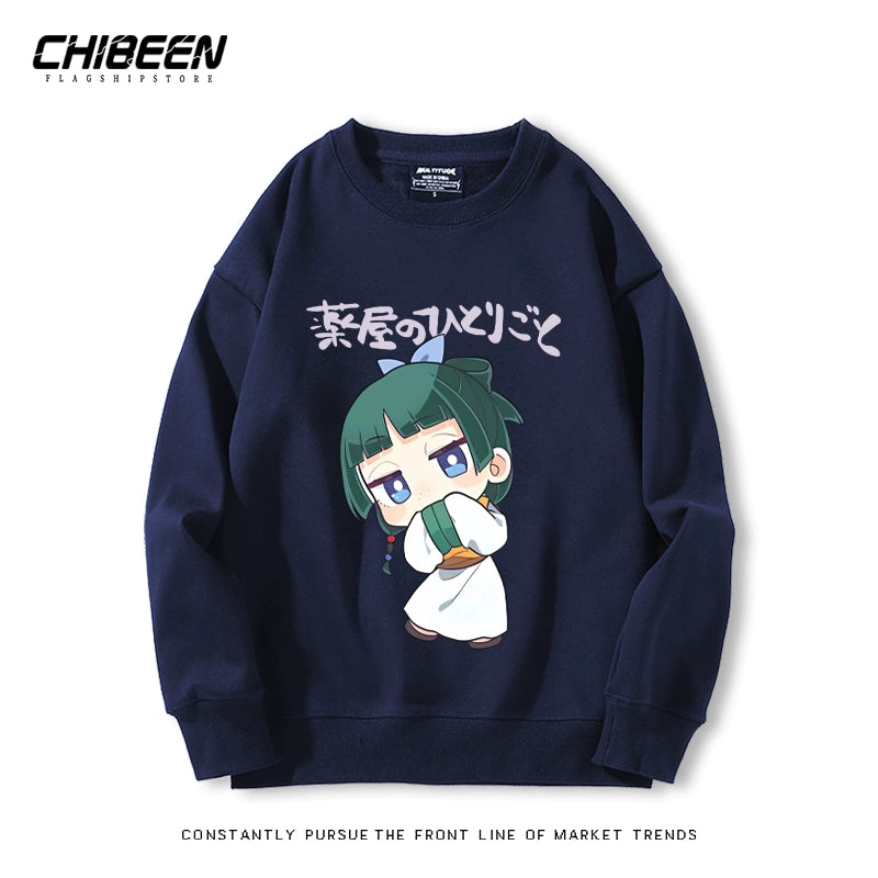 Unisex Anime Cos Crew Neck Sweatshirt