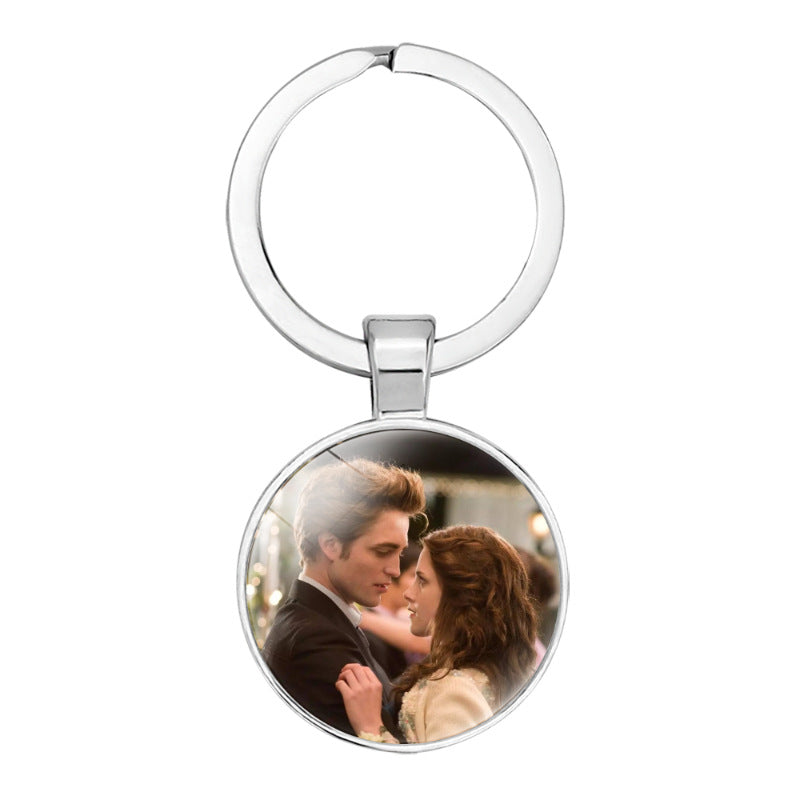 Twilight Gemstone Key Ring
