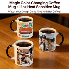 Friends Pattern Color-changing Coffee Mug
