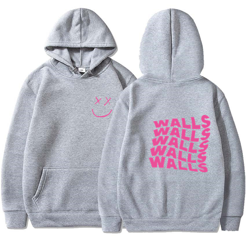 Unisex Louis Walls Printed Casual Hoodie