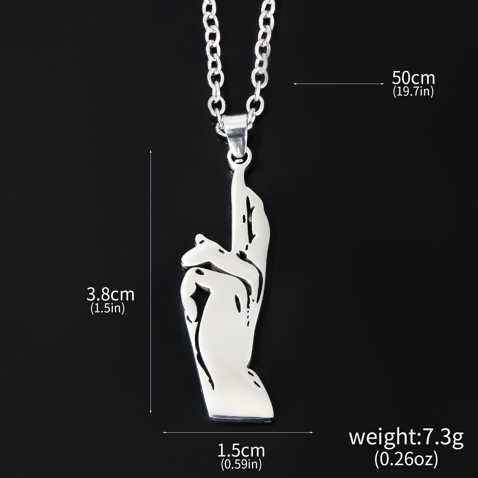 Cool Anime Stainless Steel Necklace