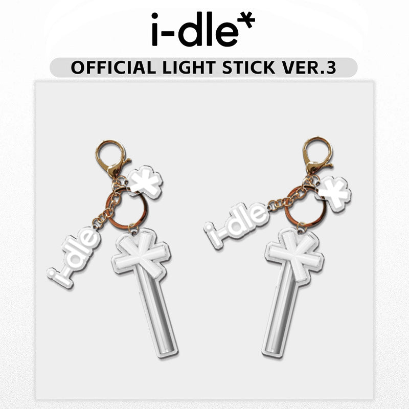 I-DLE Lightstick VER.3 Acrylic Keychain