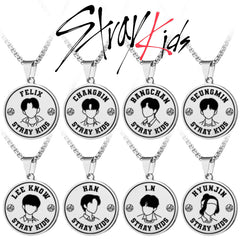 Chic Kpop Style Stainless Steel Tag Necklace