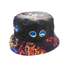 Casual Anime Printed Bucket Hat