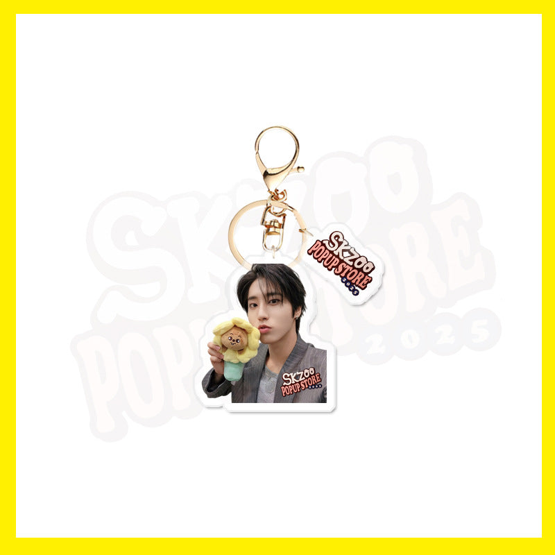 Felix Lee Know Acrylic Keychain Pendant