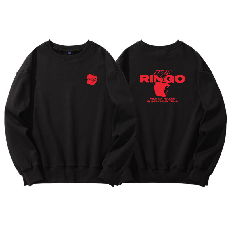 KPOP Album RINGO Graphic Pullover Hoodie Top