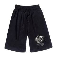 Casual Men's Anime Print Sports Shorts