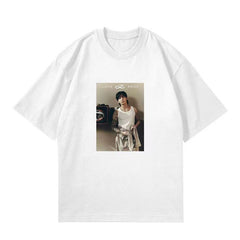 Unisex Kpop Pattern Cotton Loose T-shirt