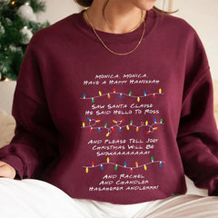 Friends Inspired Christmas Crewneck Sweatshirt