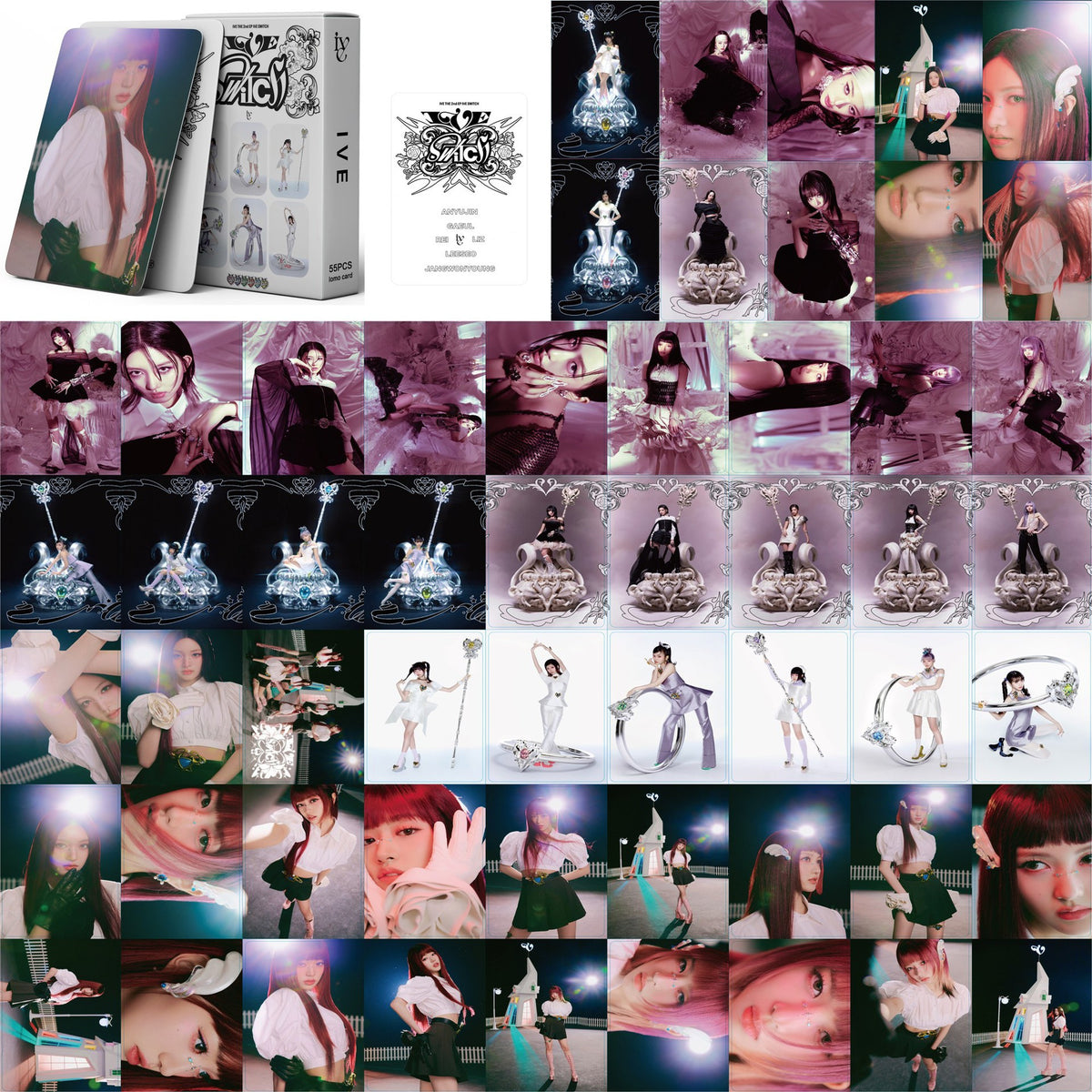 55 IVE SWITCH LOMO Cards