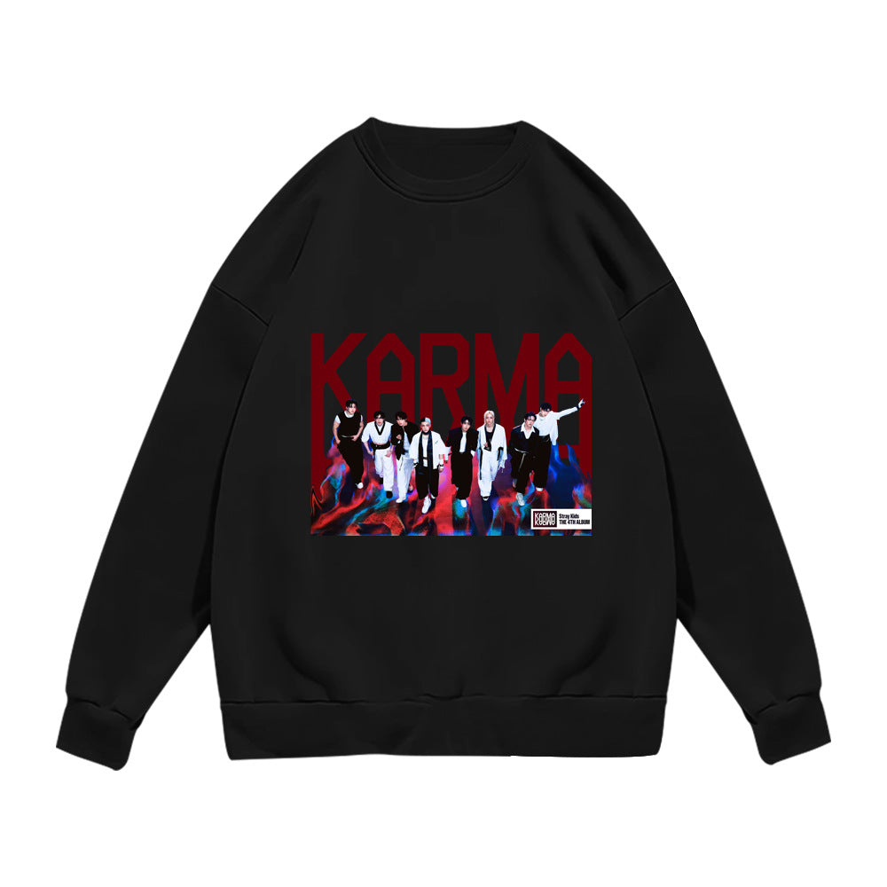 SKZ KARMA Album Characters Retro Sweatshirt