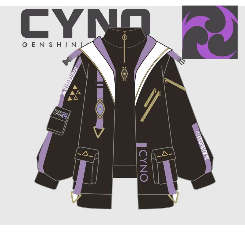 Chic Unisex Game Role Cosplay Coat Suit