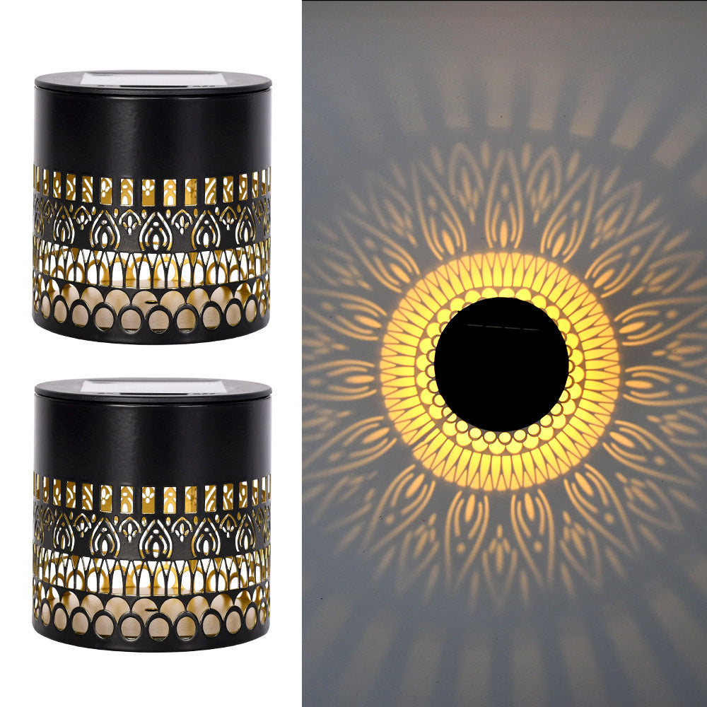 Retro Solar Outdoor Lanterns