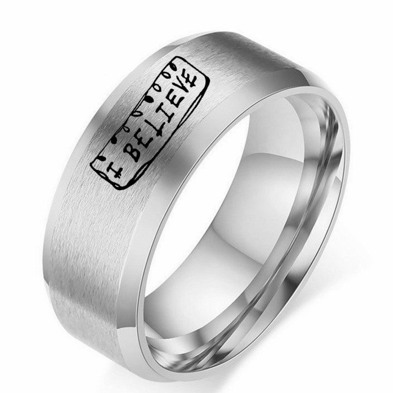 Friends Don't Lie Stainless Steel Ring