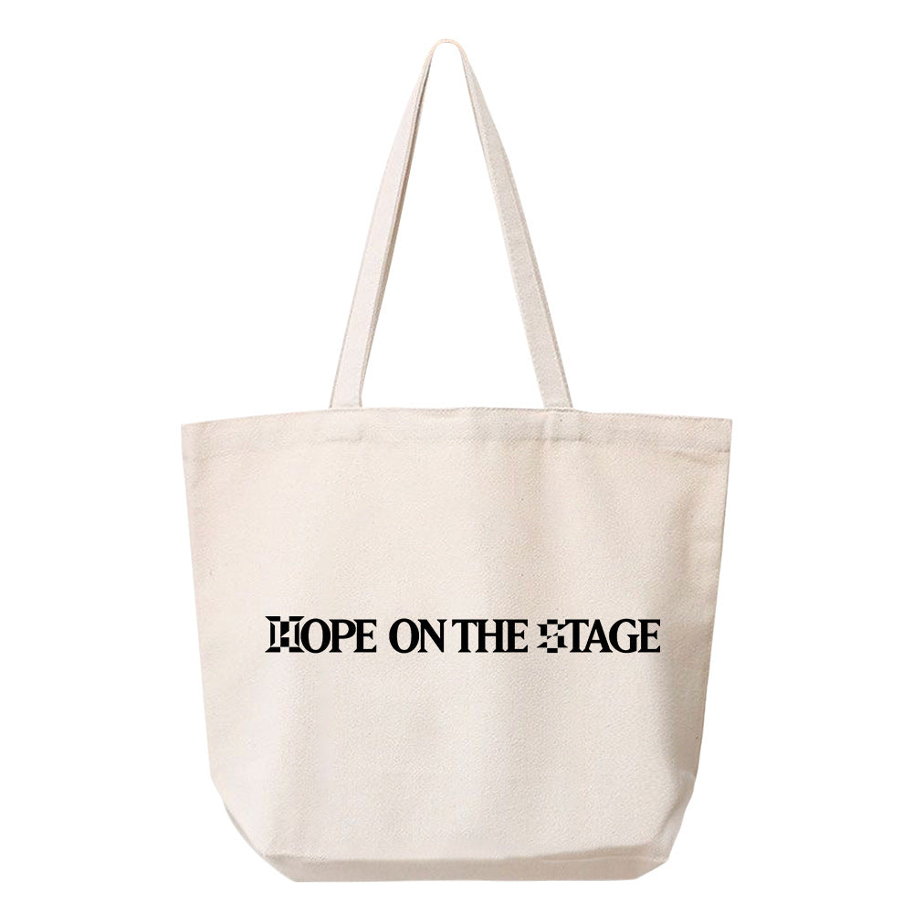 J-hope Logo Tote Canvas Handbag