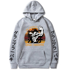 Casual Baki Hanma Loose Pullover Hoodie