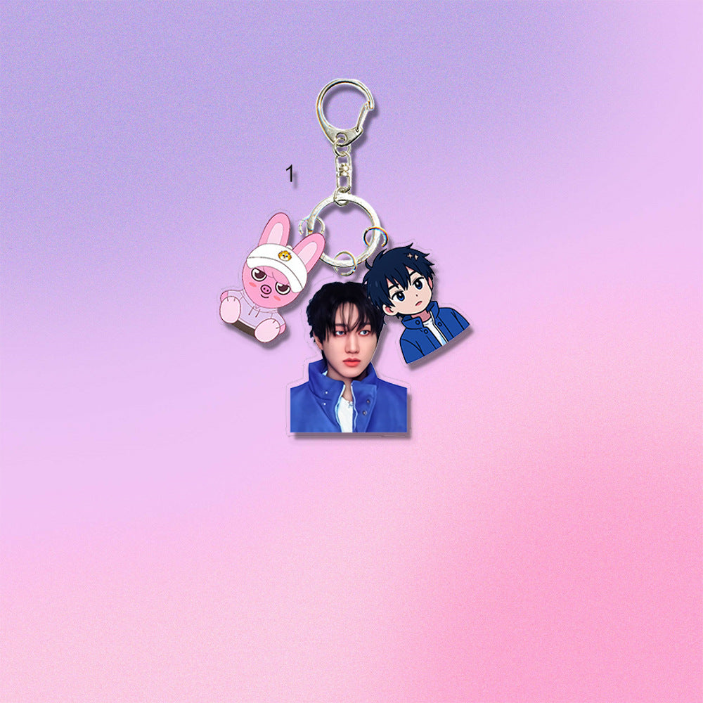 SKZ DOIT Han Felix Pendant Bag Keychain