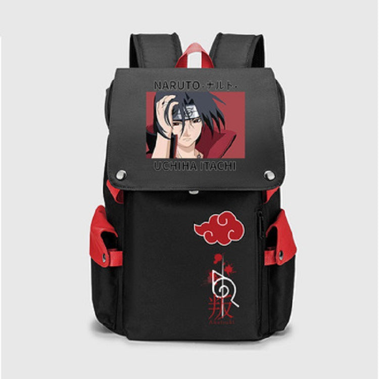 Trendy Anime Printed Large Capacity Backpack