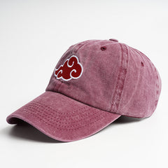 Retro Washed Logo Embroidery Baseball Cap