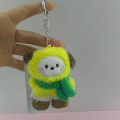 BANGTAN Mini Scarf Doll Keychain Pendant