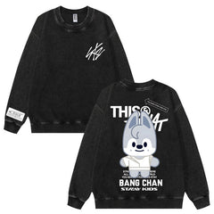 Vintage SKZ THIS & THAT Crew Neck Wash Sweatshirt