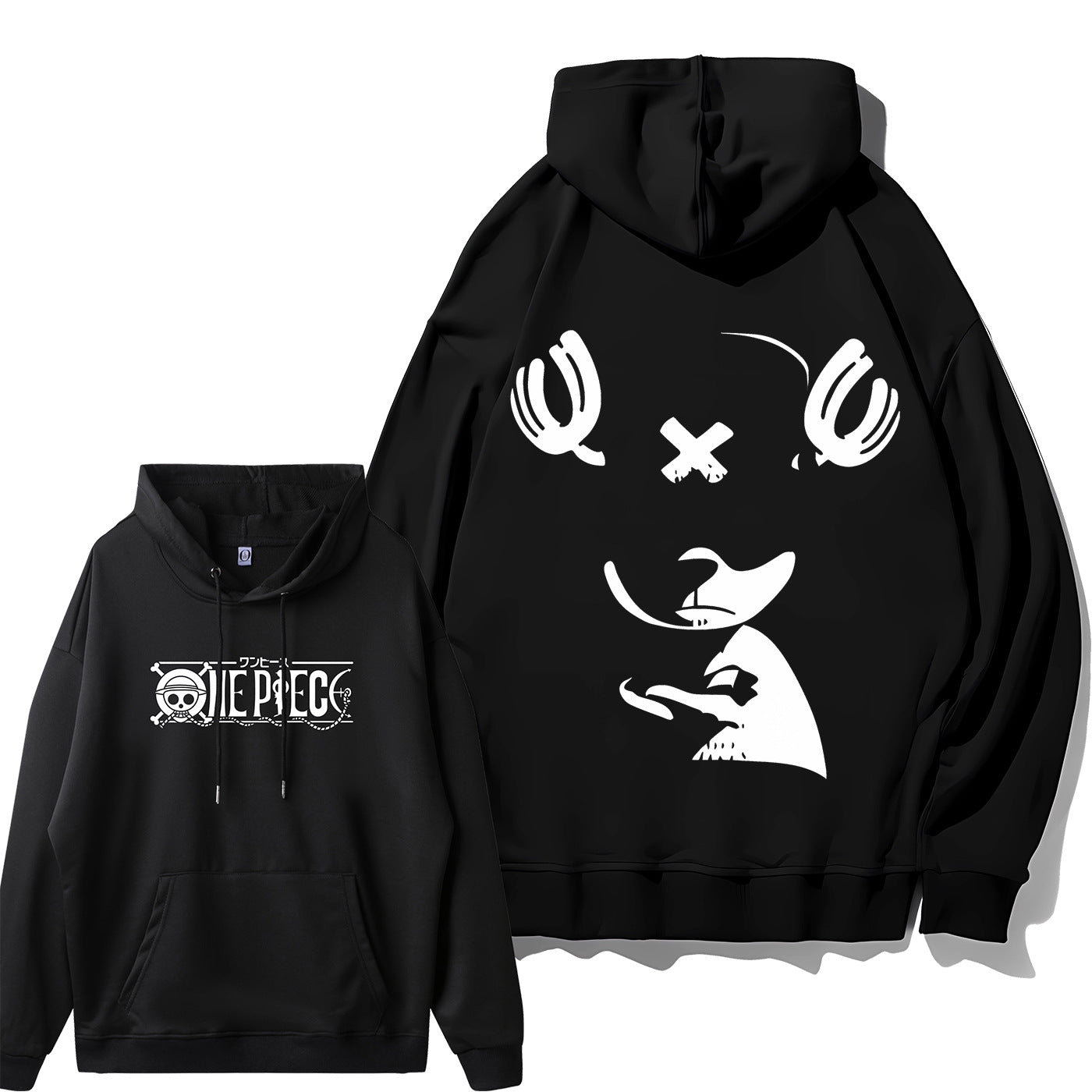 Unisex Straw Hat Luffy Loose Hoodie