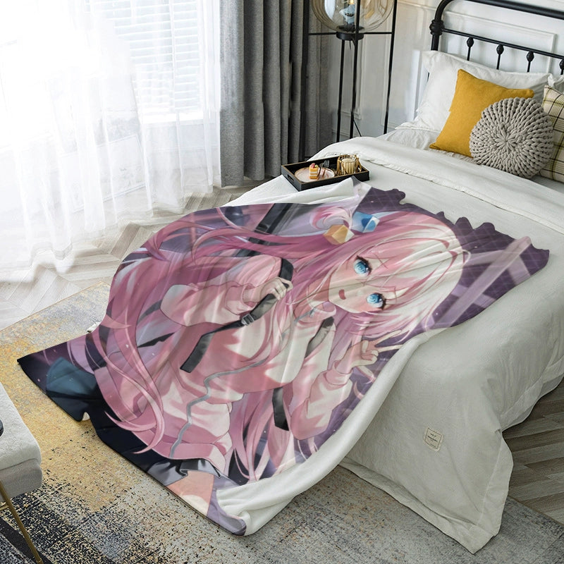 Cute Anime Flannel Blanket