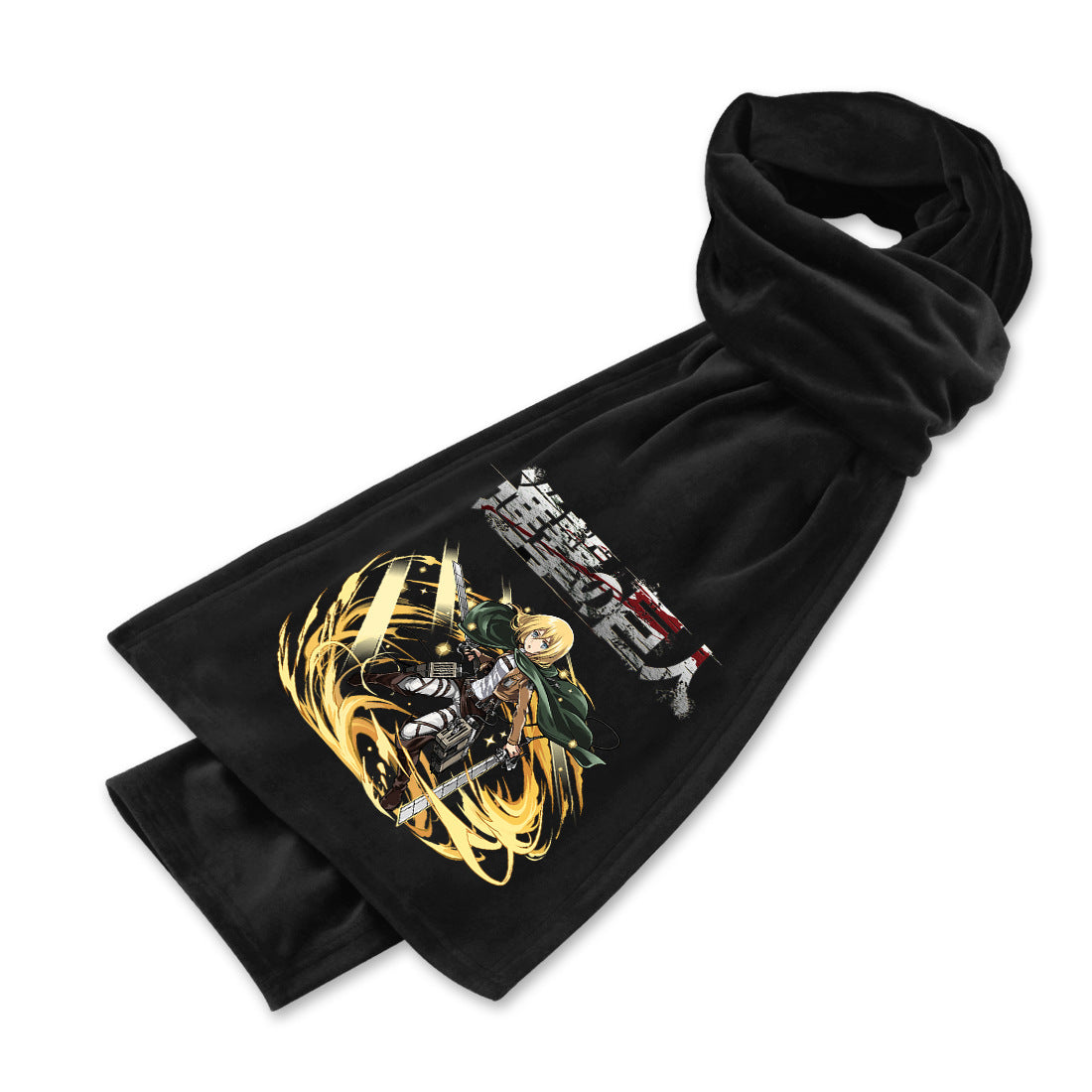 Chic Anime Wings of Freedom Warm Scarf