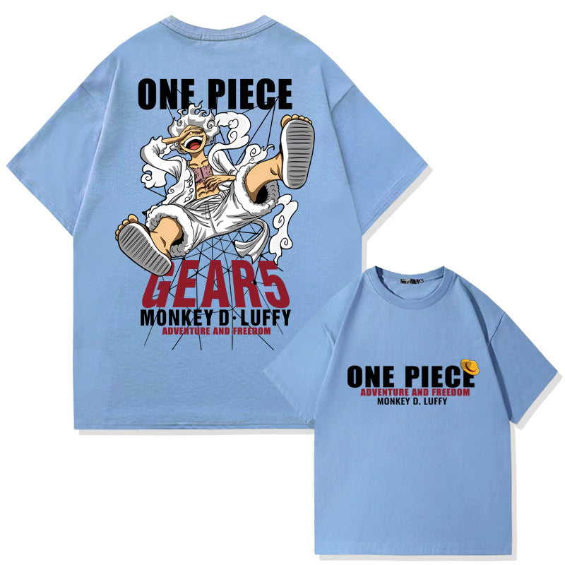 Luffy Cotton Short-sleeved T-shirt