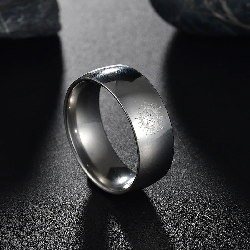 Men's Titanium Steel Ring