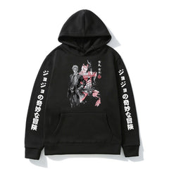 Unisex Anime Jojo Kira Yoshikage Pullover Hoodie