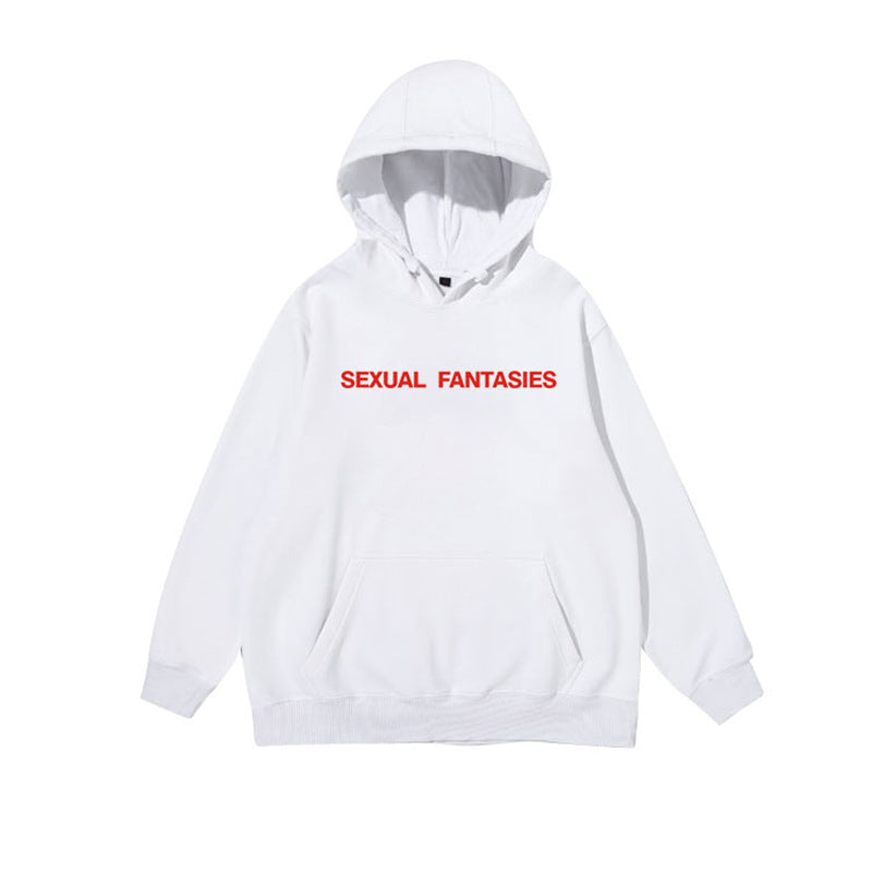 Taeyong Same Men's and Women's Letter Hoodie