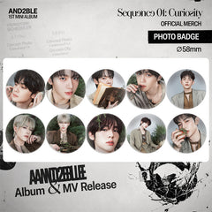 "Sequence 01 Curiosity" Trailer Photo Badge Keychain