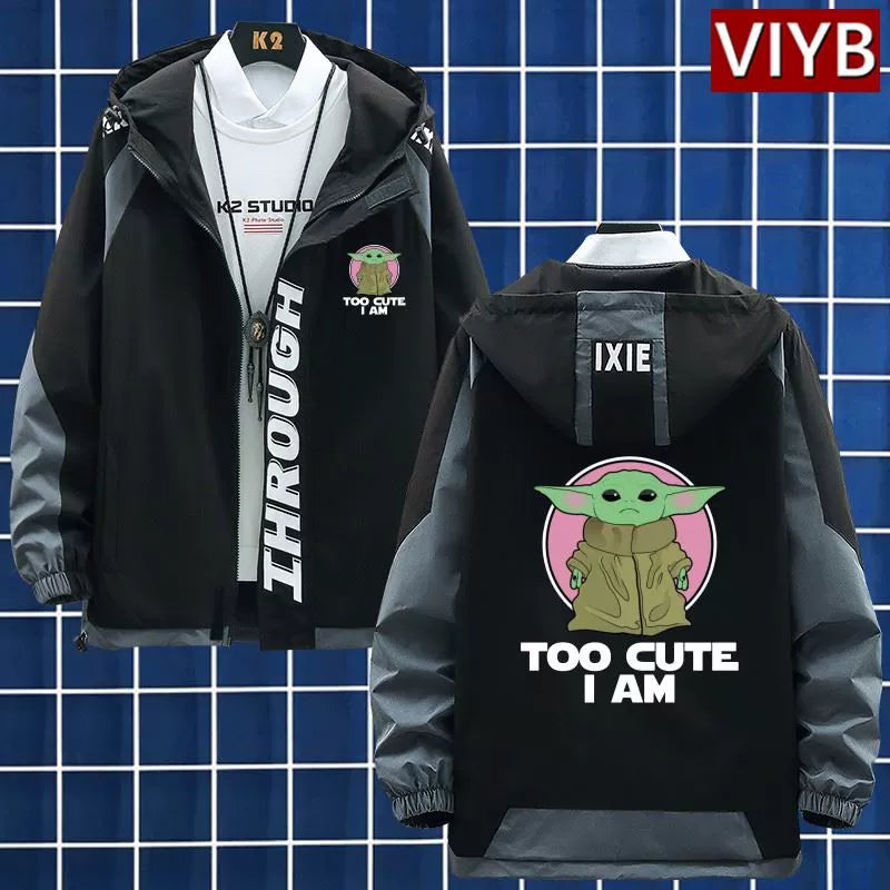 Mandalorian Thin Hooded Jacket Windbreaker