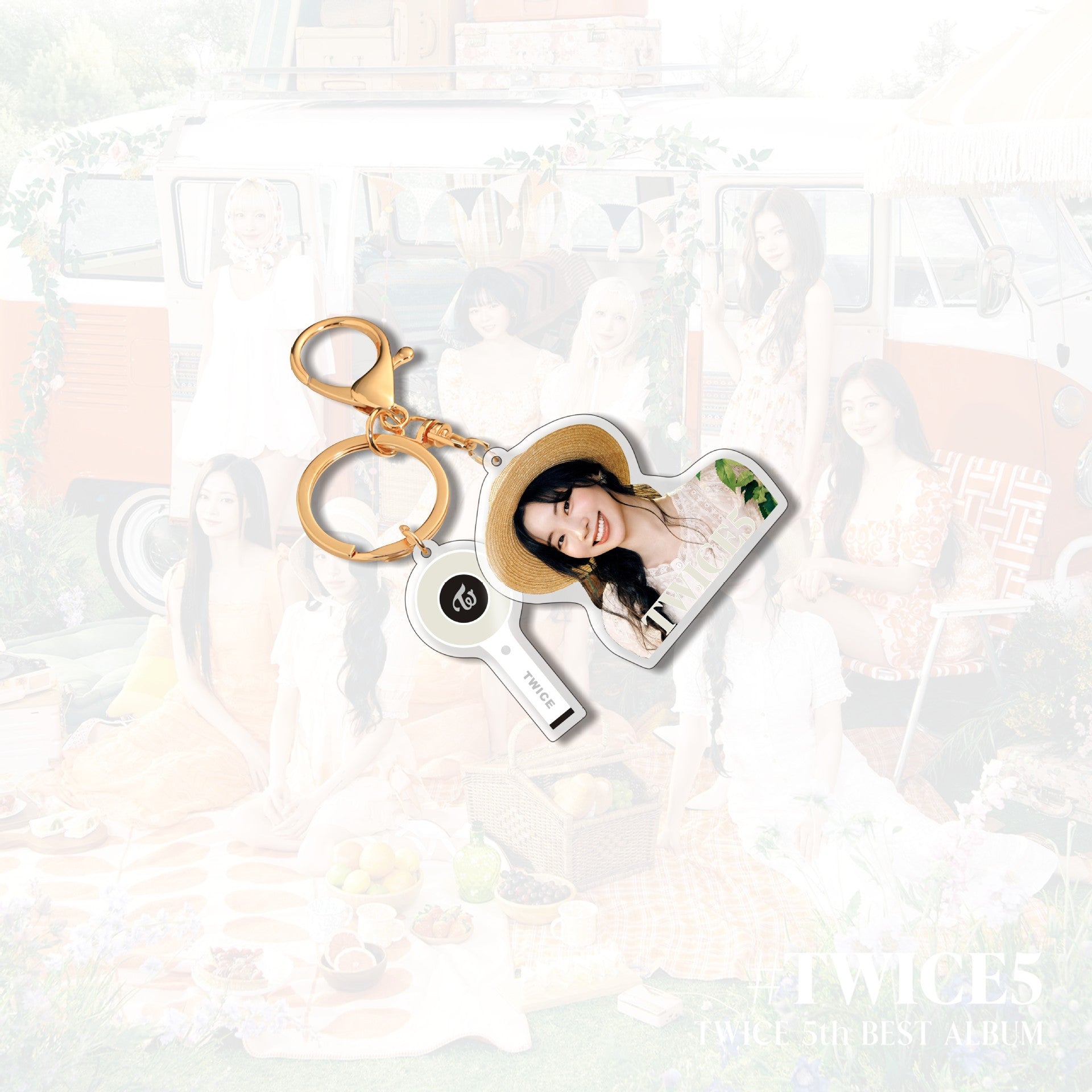 Cute KPOP Acrylic Keychain Pendant