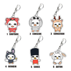 KPOP Boy Group Keychain Pendant