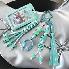 TWS Card Holder Pendant Bag Charm