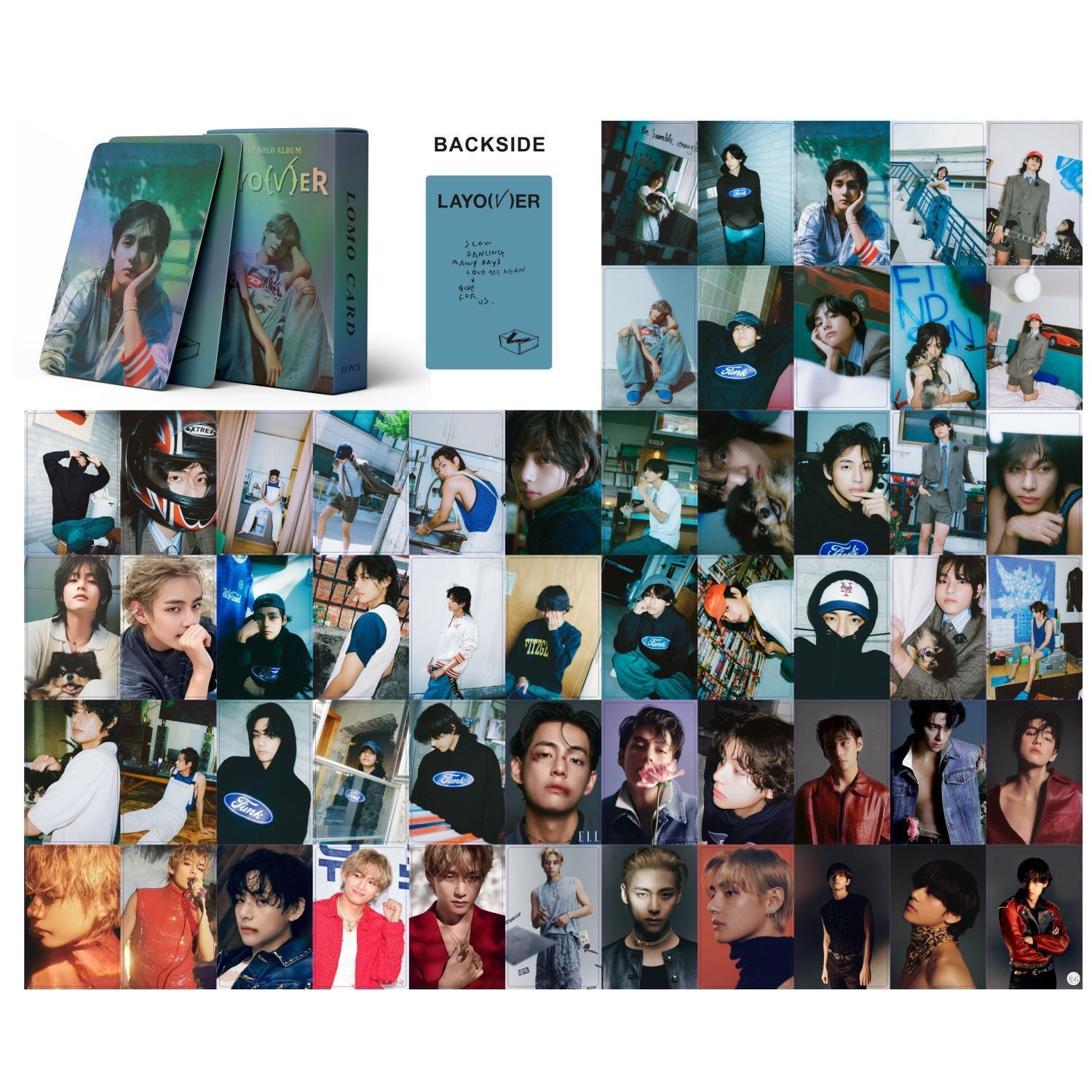 Trendy Kpop LOMO PhotoCards