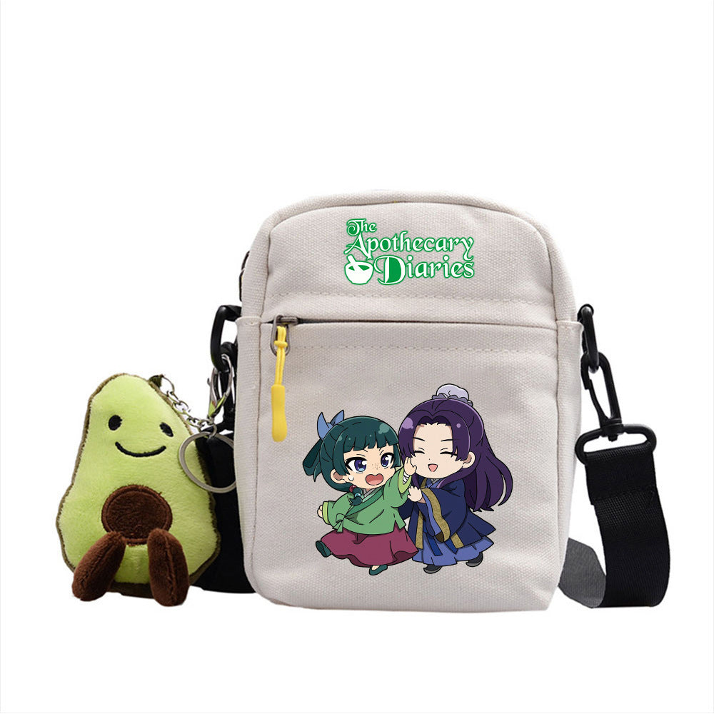 Versatile Anime Square Messenger Bag
